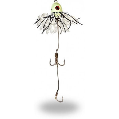 Black Cat Battle Teaser Vertikalköder Wallerköder Glasperlen Gummitentakel Wels