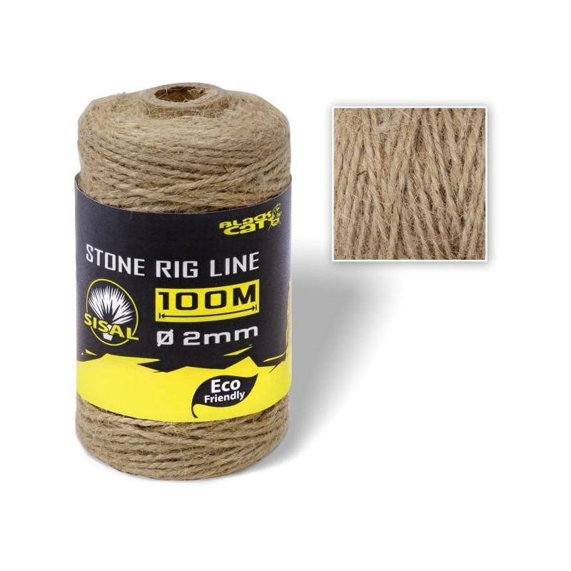 Black Cat Stone Rig Line Schnur 100m Seil Steinmontage 2mm Waller Wels Stein Black Cat Stone Rig Line Schnur 100m Seil Steinmontage 2mm Waller Wels Stein