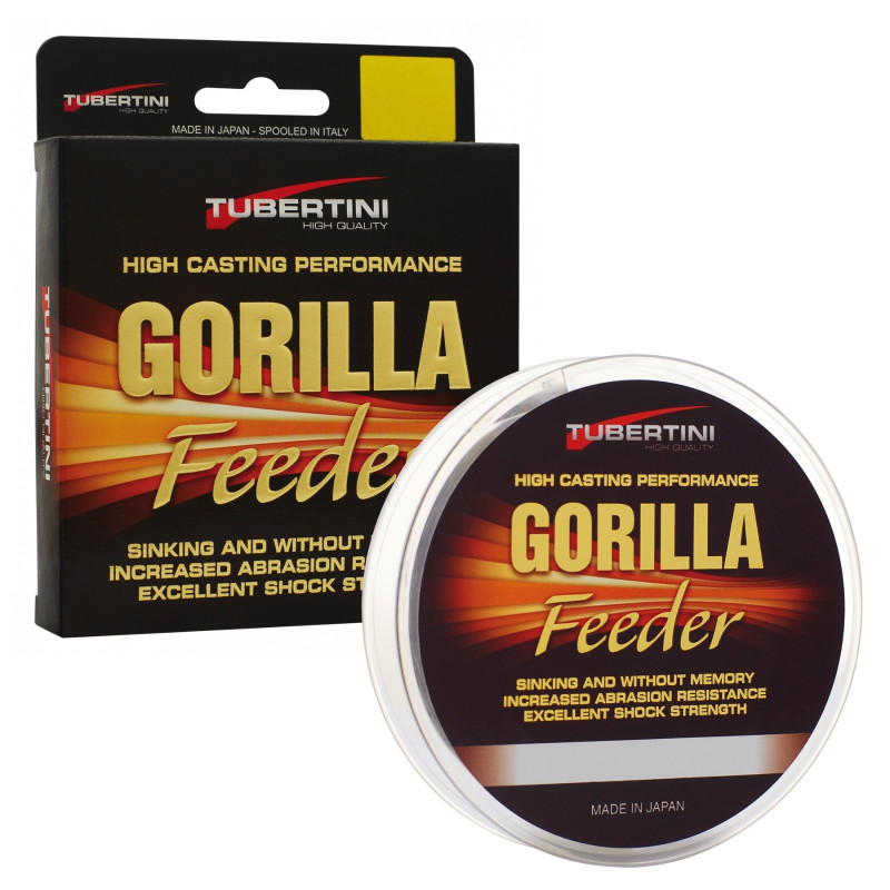 FTM Tubertini Gorilla Feeder Schnur 200m Mono Angelschnur Monofile 0,14-0,30mm FTM Tubertini Gorilla Feeder Schnur 200m Mono Angelschnur Monofile 0,14-0,30mm