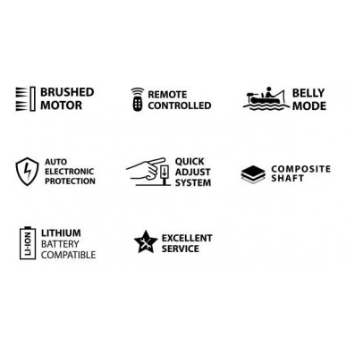 Black Cat Battle Outboard Elektro Aussenbordmotor E-Motor Elektromotor BC2400