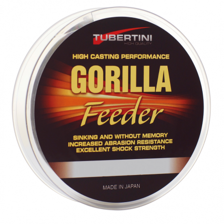 FTM Tubertini Gorilla Feeder Schnur 200m Mono Angelschnur Monofile 0,14-0,30mm