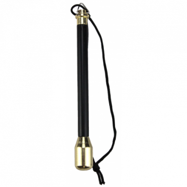 FTM Fischtöter schwarz mit Messingkopf Betäuber Fischbetäuber Schlagholz Forelle