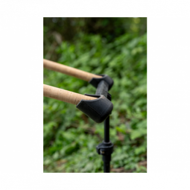 Korum ADJUSTABLE BUTT CUP BUZZ BAR ButtCup Buzzer einstellbar Rod Pod 2 Ruten