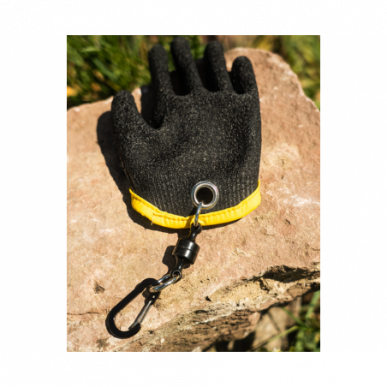 Black Cat Landing Glove Landehandschuh Links Waller Welshandschuh Angel H