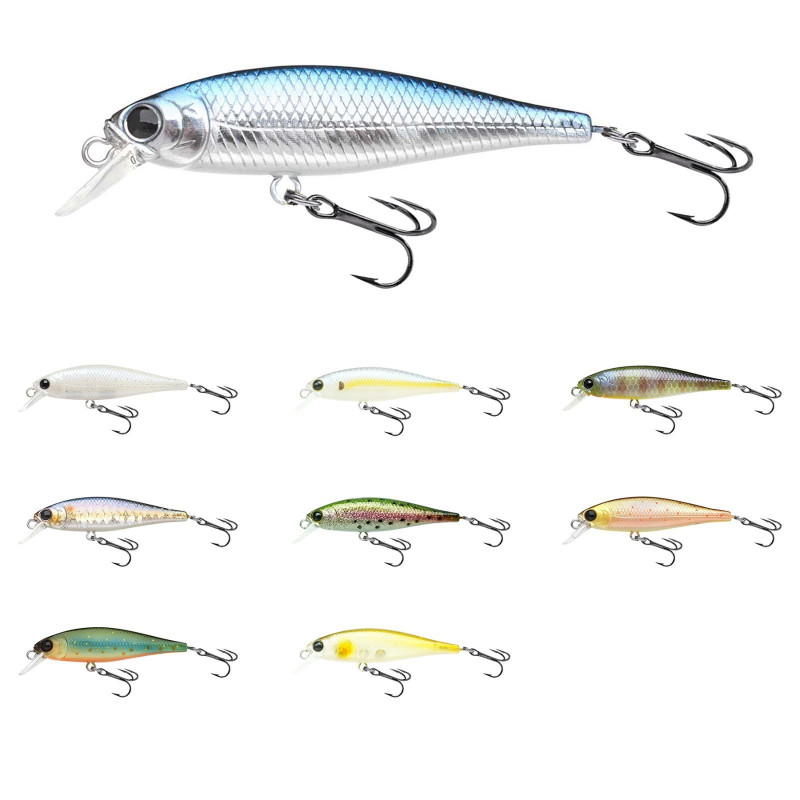 Lucky Craft Pointer 48SP Japan Wobbler Barsch Zander Köder Raubfische Kunstköder