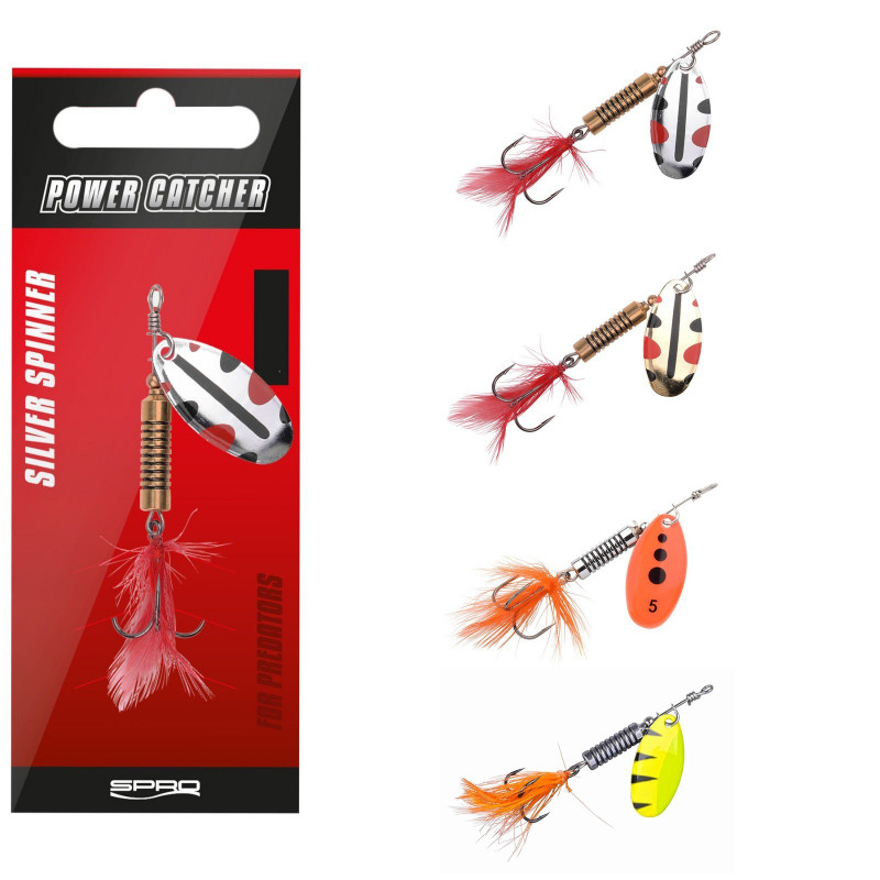 Spro Powercatcher Spinner 2,5g 3,5g 5g 8g 11g Hecht Zander Barsch Power Catcher