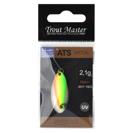 Spro Trout Master ATS Spoon 2,1g Forellen Blinker Gamakatsu Haken Spoons Köder