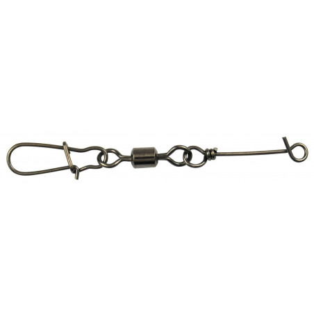 Spro Rolling Swivel No-Knot Fastlock Snap 2 4 6 8 Wirbel Verbinder Angeln