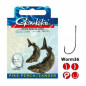 Gamakatsu Worm36 Pike Perch Zander Haken Barsch Hecht Vorfach 1 2 1/0 2/0 60cm
