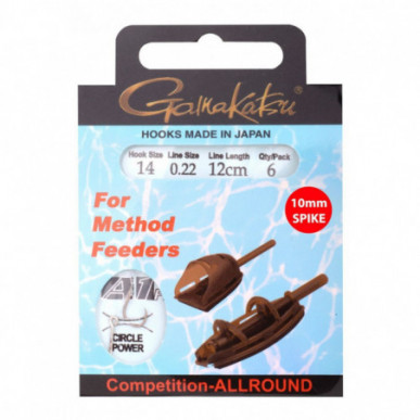 Spro Gamakatsu Method Feeder Spike Vorfach Competition Allround Feederhaken