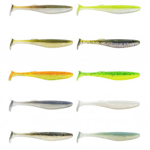 Rapala Crushcity Customs The Kickman 3" 4" "5 Gummifisch Barsch Zander Köder