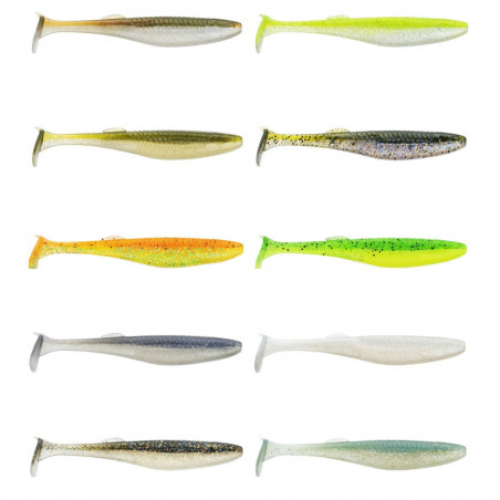 Rapala Crushcity Customs The Kickman 3" 4" "5 Gummifisch Barsch Zander Köder