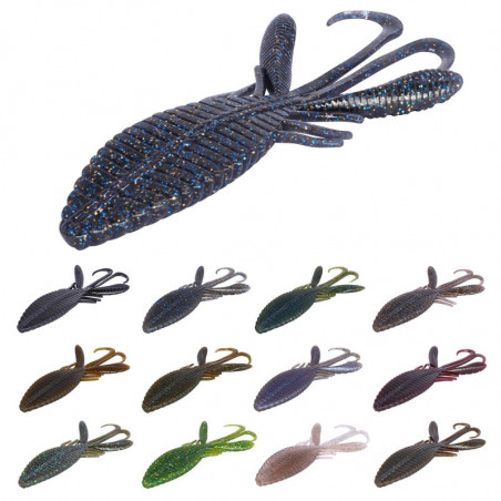 HideUp Stagger Wide Hog 4 Zoll Creature Bait Zander Barsch Hecht JDM Japan