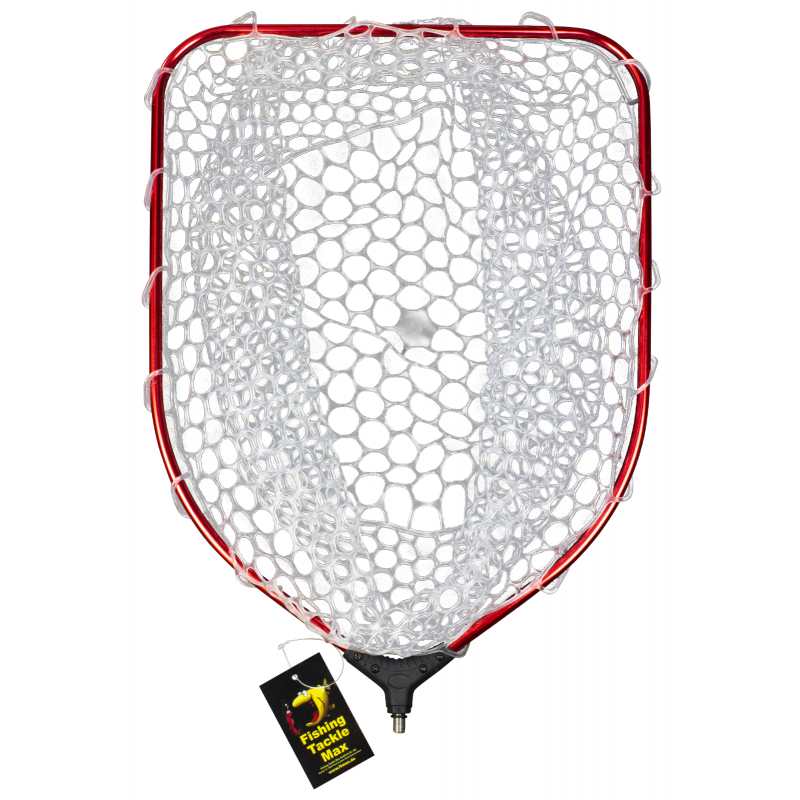 FTM Kescherkopf Omura Deep Spoony Forellenkescher Kescher Gummiert Große Maschen FTM Kescherkopf Omura Deep Spoony Forellenkescher Kescher Gummiert Große Maschen