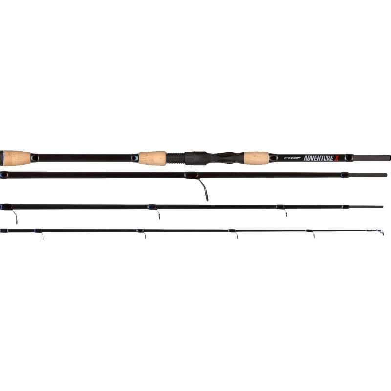 FTM Reiserute Adventure X 4 Teile Rute Reise Spinnrute kleines Packmaß Barsch FTM Reiserute Adventure X 4 Teile Rute Reise Spinnrute kleines Packmaß Barsch