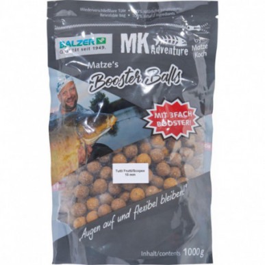 Balzer Matze Koch Booster Balls Two Tone Boilies 15mm 1kg Karpfen Futter Boilie