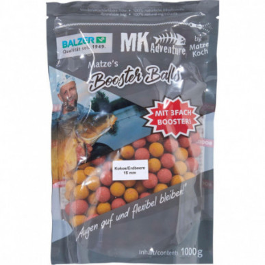 Balzer Matze Koch Booster Balls Two Tone Boilies 15mm 1kg Karpfen Futter Boilie