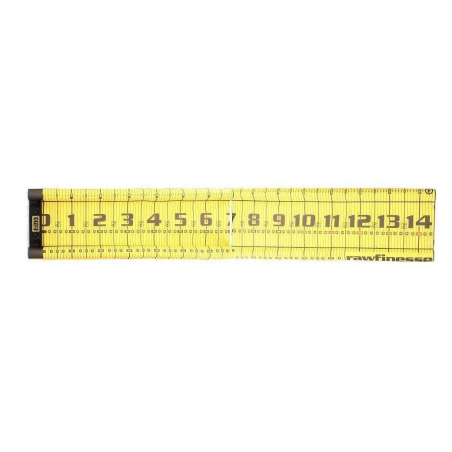 Rawfinesse The Ditch Maßband Schwimmend Boot Scale 145cm Fischmaßband Ruler