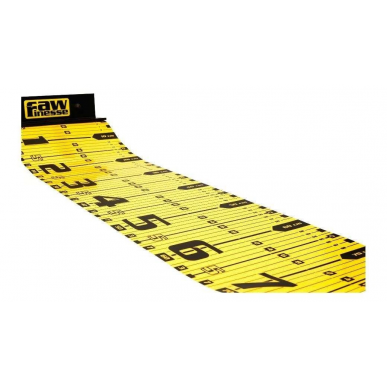 Rawfinesse The Scale Maßband Qualität Scale 145cm Fischmaßband Ruler