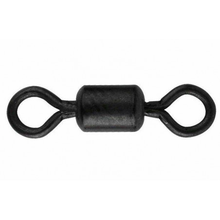 Spro Matt Black ROLLING SWIVEL 20 Stück verschiedene Größen Wirbel NEU
